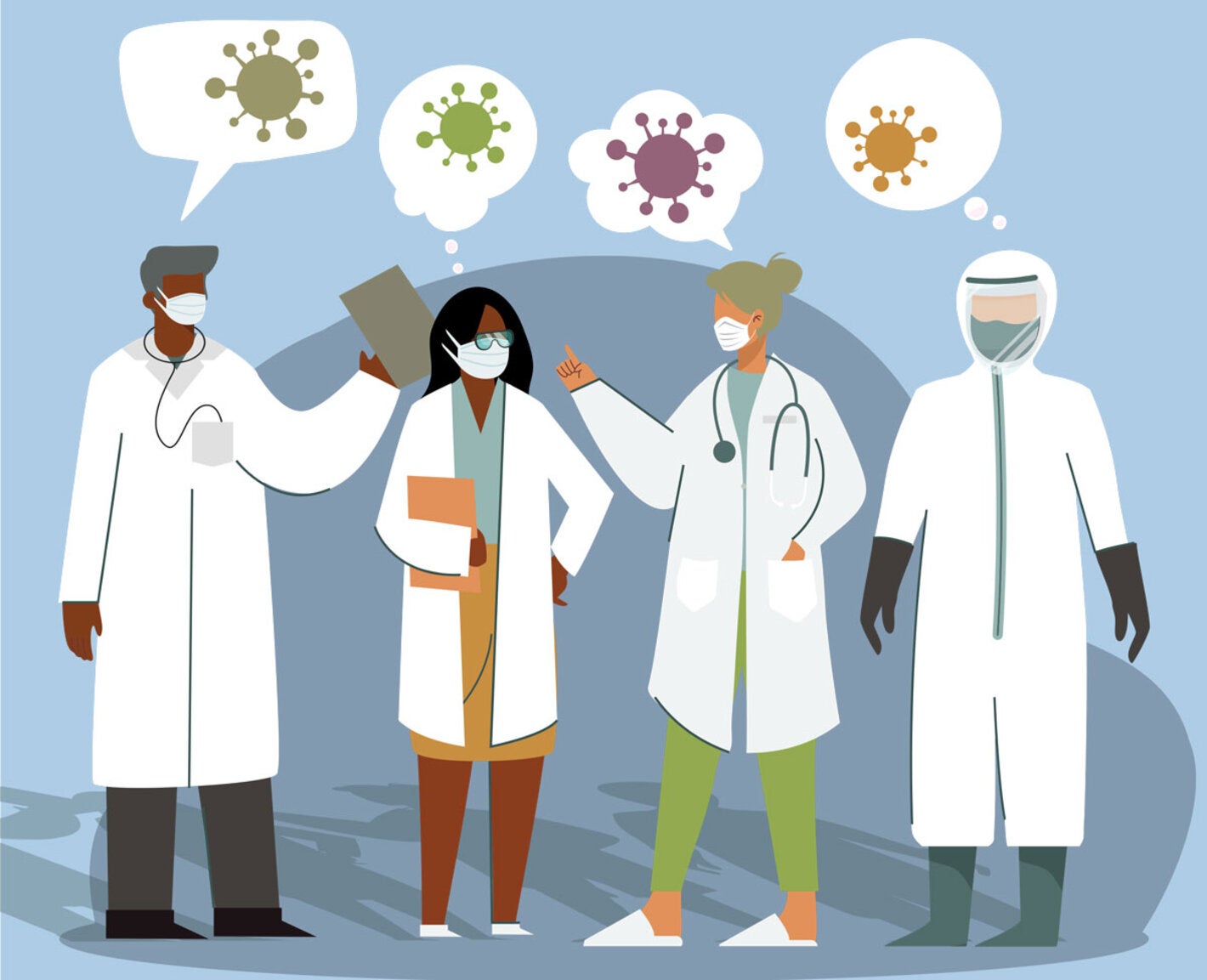 Trabajadores en salud pública de Santa Cruz